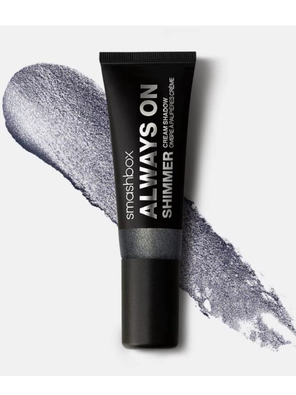 Smashbox Always on Shimmer Cream Eye Shadow Charcoal